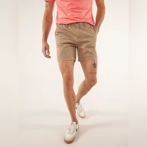 Chubbies The Dunes Original Stretch Shorts in Brown Khaki 5.5” Inseam